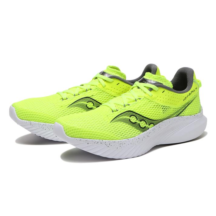 【SAUCONY】 サッカニー KINVARA 14 キンバラ 14 S20823-06 CITRON/BLACK