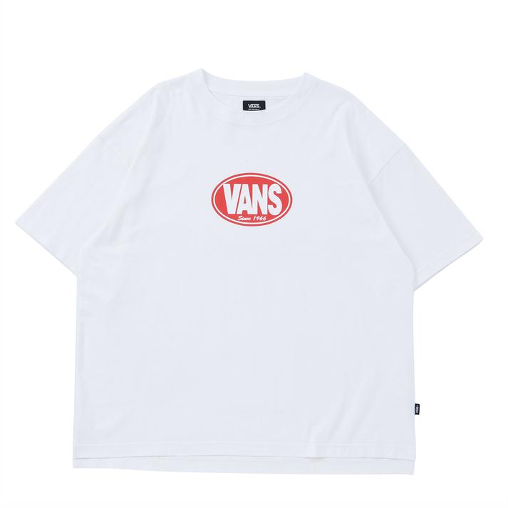 【VANS】 ヴァンズ M Classic Logo Big TEE ショートスリーブ 123R1010200 ABC-MART限定 WHITE