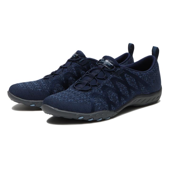 【SKECHERS】 スケッチャーズ BREATHE-EASY - INFI-KNITY ブリーズ_イージー_インフィ_ニティ 100301 NVY