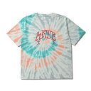 【AKTR】 アクター TRIP BALL TIE DYE TEE ショートスリーブ 222-071005 LT GREEN