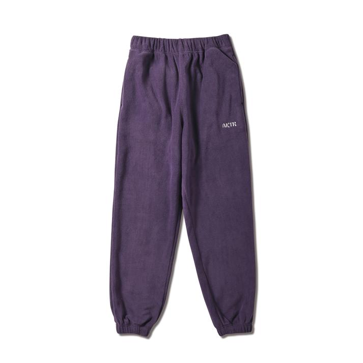 【AKTR】 アクター DESERT DAISY FLEECE PANTS ロングパンツ 222-082020 PURPLE 1