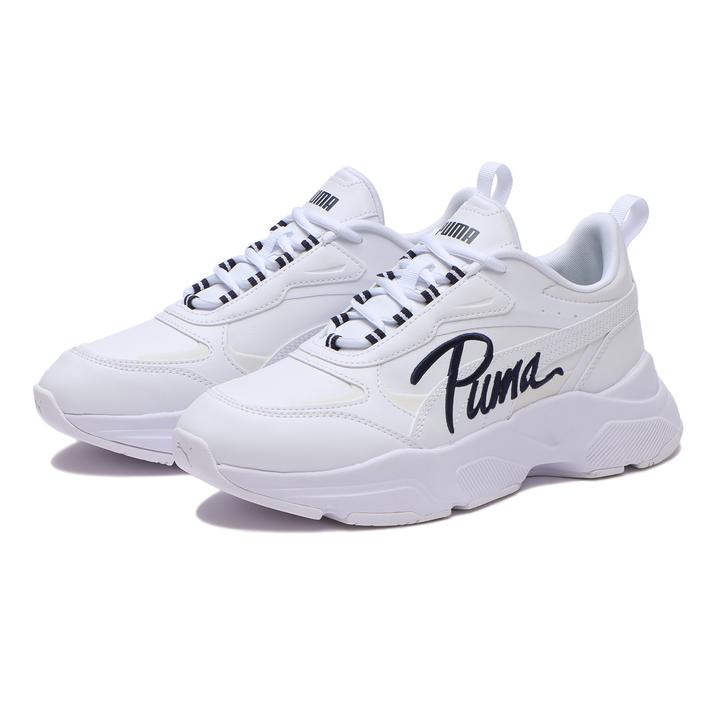 【PUMA】 プーマ CASSIA SL PUMA カシーア SL プーマ 394245 ABC-MART限定 *01WHT/NAVY