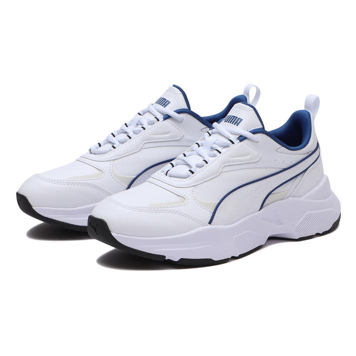 PUMA プーマ CASSIA SL PIPING カシーア SL パイピング 394118 ABC-MART限定 *02WHT C.ROYAL