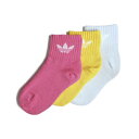 キッズ 【adidas】 アディダス K ANKLE SOCK ソックス IC8534 HALB/BOGO/PULM