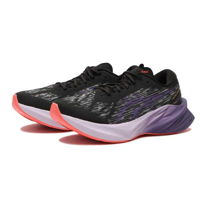 レディース 【ASICS】 アシックス W NOVABLAST 3 W ノヴァブラスト 3 1012B288.003 BK/DUSTY PURPLEのサムネイル