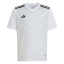 キッズ 【adidas】 アディダス K TEAM ICON 23 ジャージー ショートスリーブ HR2651 WHITE