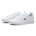 【LACOSTE】 ラコステ CARNABY PRO BL 23 1 SFA カーナビプロ 45SFA0083 21G WHT/WHT 【ご注意】こちらの商品は弊社実店舗からも集約(入荷)するため、「靴箱の破損、色あせ、プライス貼付、剥がし跡」「靴箱内の包装用紙破れ、商品タグなどが無い状態」「履きジワやボンドの付着、若干のシミ、汚れ」が生じる場合がございます。また、正規の靴箱が著しく破損している状態時には代替の靴箱を使用する場合もございます。尚、弊社実店舗から集約しました商品は検品を行って販売可能な商品をご案内致しております。その為、商品の状態の指定はできませんので予めご了承下さい。※こちらの商品につきましては下記ご利用ガイドをご確認下さい。■ご利用ガイド クラシックなコートシューズをモチーフにした、シンプルデザインの1足。余分な装飾を控えたミニマルルックがフレキシブルなレザーアッパーの表情を引き立てる、エレガントスポーツを体現する1足です。サイドやヒールのワニロゴなど、僅かなポイントだけを配色にした普遍性で、さまざまなスタイルにフィットします。 サイズ目安はこちら 【サイズ目安】(個人差がございますので、あくまでも目安とお考え下さい。)このシューズの作りは標準です素材=天然皮革※天然皮革を使用しているため、多少の色ムラや生産過程で生じる傷が多少ある場合がございますので、予めご了承ください。 【ご購入前に必ずこちらをご確認ください。 】 [ABCMART][ABCmart][abcmart][ABCマート][abcマート][エービーシーマート][エービーシー][エービーシー マート]