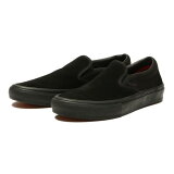 VANS  SKATE SLIP-ON ȥåݥ VN0A5FCABKA BLACK/BLACK