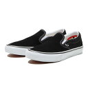 【VANS】 ヴァンズ SKATE SLIP-ON スケートスリッポン VN0A5FCAY28 BLACK/WHITE