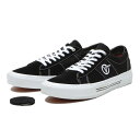 【VANS】 ヴァンズ SKATE SID スケートシド VN0A5FCEY28 BLACK/WHITE