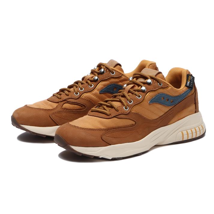 【SAUCONY】 サッカニー 3D GRID HURRICANE スリーディーグリッドハリケーン S70742-1 BROWN/RUST