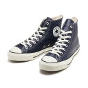 【CONVERSE】 コンバース AS (R) OLIVE GREEN LEATHER HI オールスター (R) オリーブ グリーン レザー HI 31308270 DEEP SEA