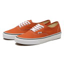 【VANS】 ヴァンズ AUTHENTIC オーセンティック VN0A5KS9GWP BURNT OCHRE