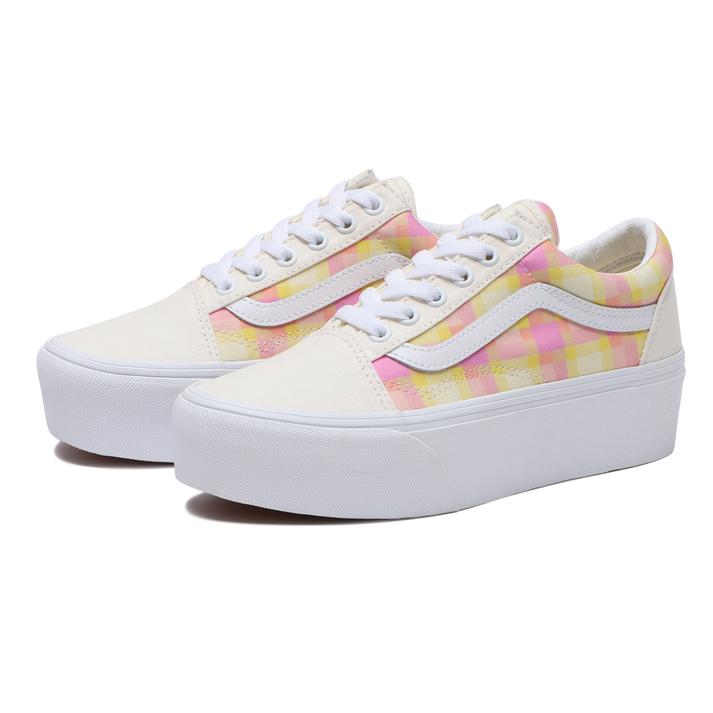 【VANS】 ヴァンズ OLD SKOOL STACKFORM オールドスクールスタックフォーム VN0A7Q5MGBX PASTEL PICNIC P