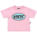 yVANSz @Y K Oval VANS Logo Tee V[gX[u 123R5011200 PINK