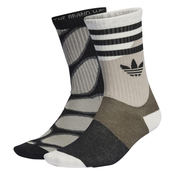 レディース 【adidas】 アディダス W SOCKS 2PP(MMK) ソックス（マリメッコ） IC5328 BLACK/CLOWHI