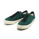 【CONVERSE】 コンバース ONE STAR J SUEDE ワンスター J スエード 35200510 GREEN/BLACK