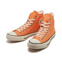 【CONVERSE】 コンバース AS BURNTCOLORS HI オールスター バーントカラーズ HI 31309221 SUNSET ORANGE