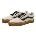 【VANS】 ヴァンズ CHUKKA LOW SIDESTRIPE チャッカローサイドストライプ VN0A5KQZDJR RASTA TURTLE