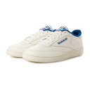 yREEBOKz [{bN CLUB C 85 NuV[ 85 re[W IE9388 CHALK/VECBLU