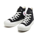 レディース  コンバース AS HEARTPATCH PLTS HI オールスター PLTS ハートパッチ HI 31308550 ABC-MART限定 BLACK