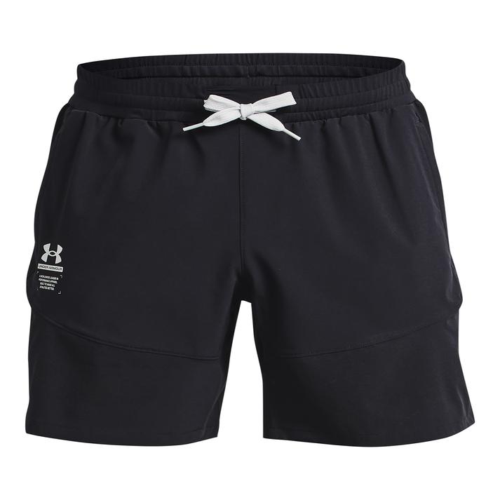 UNDER ARMOUR ޡ M UA ArM ourprint Woven Shorts 硼ȥѥ 1370416 001BLK/HGY