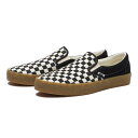 【VANS】 ヴァンズ SLIP ON CPS スリッポンCPS V98CF CPS BLK/WHT CHK