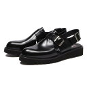 ySTEFANO ROSSIz Xet@mbV SQUALO CLOG XJ[ NbO SR03896 BLACK