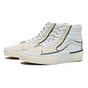 【VANS】 ヴァンズ SK8-HI RECONSTRUCT スケートハイリコンストラクト VN0005UKW00 TRUE WHITE