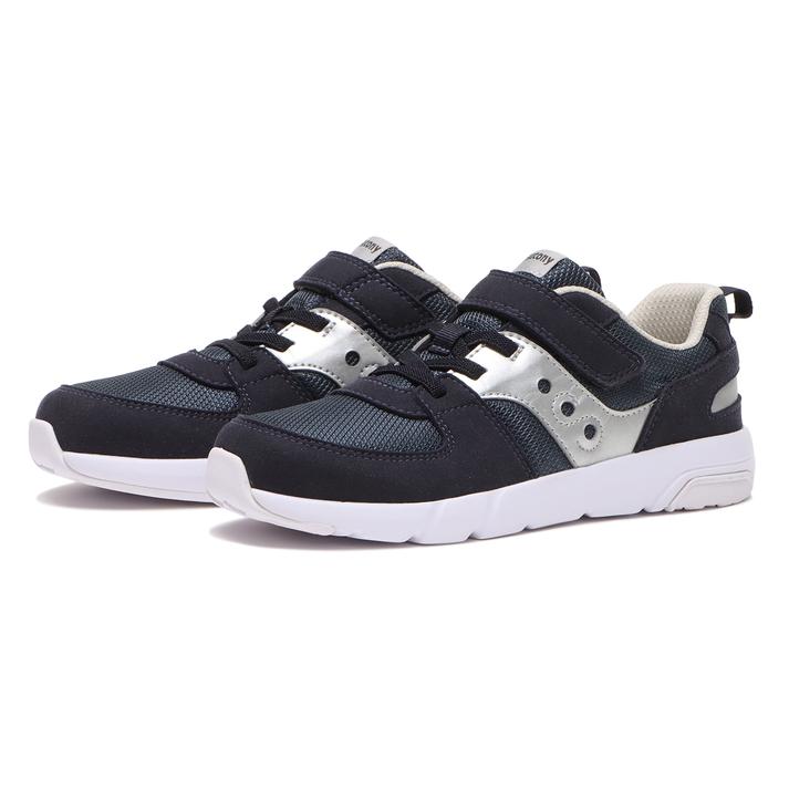 キッズ 【SAUCONY】 サッカニー (17-21)JAZZ LITE 2.0 LE ジャズライト 2.0 SL267421 NAVY/SILVER