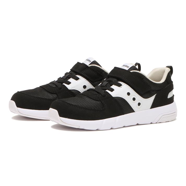 キッズ 【SAUCONY】 サッカニー (17-21)JAZZ LITE 2.0 LE ジャズライト 2.0 SL267422 BLACK/WHITE