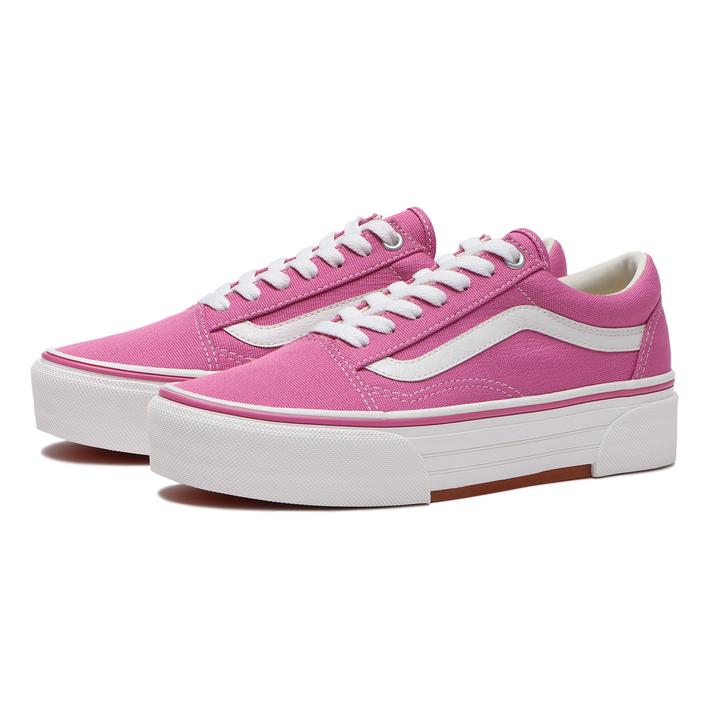 【VANS】 ヴァンズ OLD SKOOL CHKY オールドスクールCHKY V36CF CVS CHKY PINK/WHITE