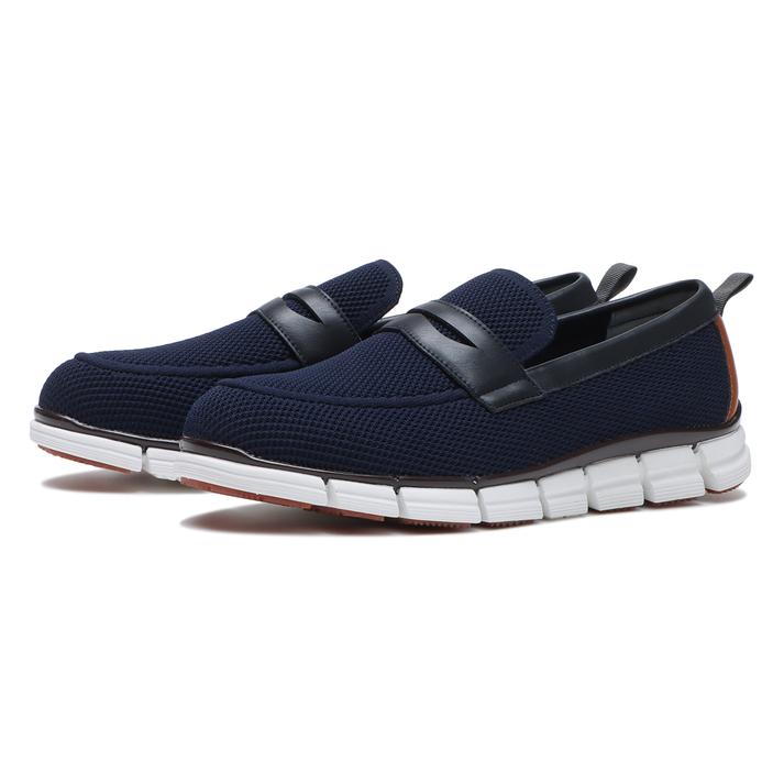 【HAWKINS】 ホーキンス TR LOAFER CL トラベラーローファークール HL19220 NAVY