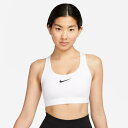 【NIKE】 ナイキ W SWSH MED SPT BRA インナー DX6822 100WHITE/BLACK