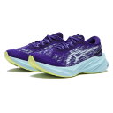 レディース 【ASICS】 アシックス W NOVABLAST 3 W ノヴァブラスト 3 1012B288.404 EGGPLANT/SEA