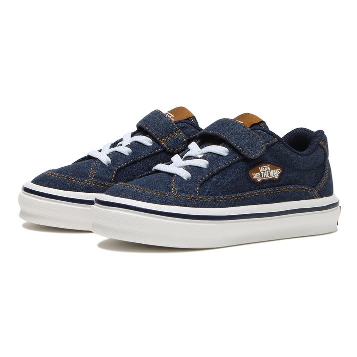 楽天ABC-MART楽天市場店≪ovks≫ キッズ 【VANS】 ヴァンズ 15-22FINN フィン V3938K DNM DENIM/BROWN