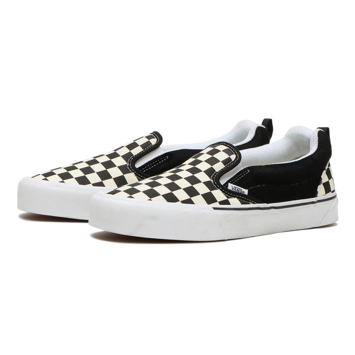 【VANS】 ヴァンズ KNU SLIP ニュースリップ VN0009QDQXH CHK/T.WHT