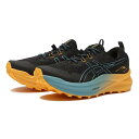 【ASICS】 アシックス Trabuco Max 2 トラブーコマックス2 1011B606.003 BLACK/GRIS BLUE