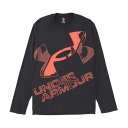 【UNDER ARMOURウェア】 アンダーアーマーウェア M UA TECH XL LOGO LS ロングスリーブ 1381357 002BLK/BLK