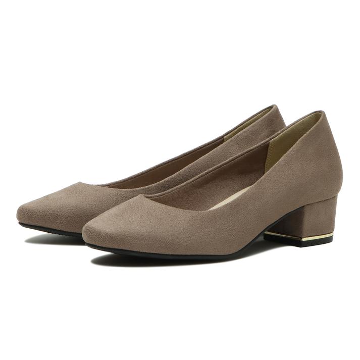 レディース 【ABC SELECT】 エービーシーセレクト PLATE HEEL PPS4 プレートヒールパンプス 4 W5035 S/GRAYGE