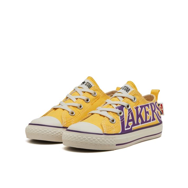 キッズ 【CONVERSE】 コンバース 15-22CD AS N NBA SLIP OX チャイルド オールスター N NBA スリップ OX 37302780 L A LAKERS