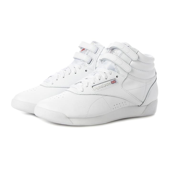 レディース 【REEBOK】 リーボック F/S HI フリースタイル ハイ 100000103 WHT/SILVER