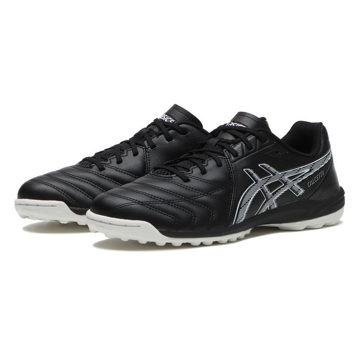 【ASICS】 アシックス CALCETTO WD 9 TF カルチェット WD 9 TF 1113A038.001 BLACK/WHITE 優れた安定性とクッション性を求めるフットサルプレーヤーにおすすめのワイドラストのトレーニングモデルです。E.V.A.ミッドソールがクッション性を高め、アッパーの前足部にはストレッチャブル人工皮革を採用することによって、やわらかい履き心地を提供します。（3E相当） サイズ目安はこちら サイズ規格＝WIDE【サイズ目安】(個人差がございますので、あくまでも目安とお考え下さい。)このシューズの作りは大きめです。素材=人工皮革（=合成皮革）・合成樹脂 【ご購入前に必ずこちらをご確認ください。 】 [ABCMART][ABCmart][abcmart][ABCマート][abcマート][エービーシーマート][エービーシー][エービーシー マート]