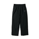 【AKTR】 アクター WARM UP BALLOON PANTS ロングパンツ 123-036020 BLACK