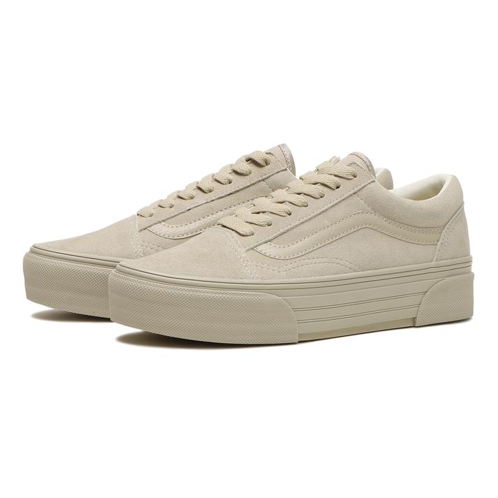 【VANS】 ヴァンズ OLD SKOOL CHKY オールドスクールチャンキー V36CF SE CHKY BEIGE/BEIGE