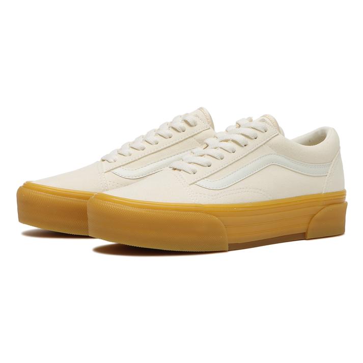 【VANS】 ヴァンズ OLD SKOOL CHKY オールドスクールチャンキー V36CF SE CHKY WHITE/GUM