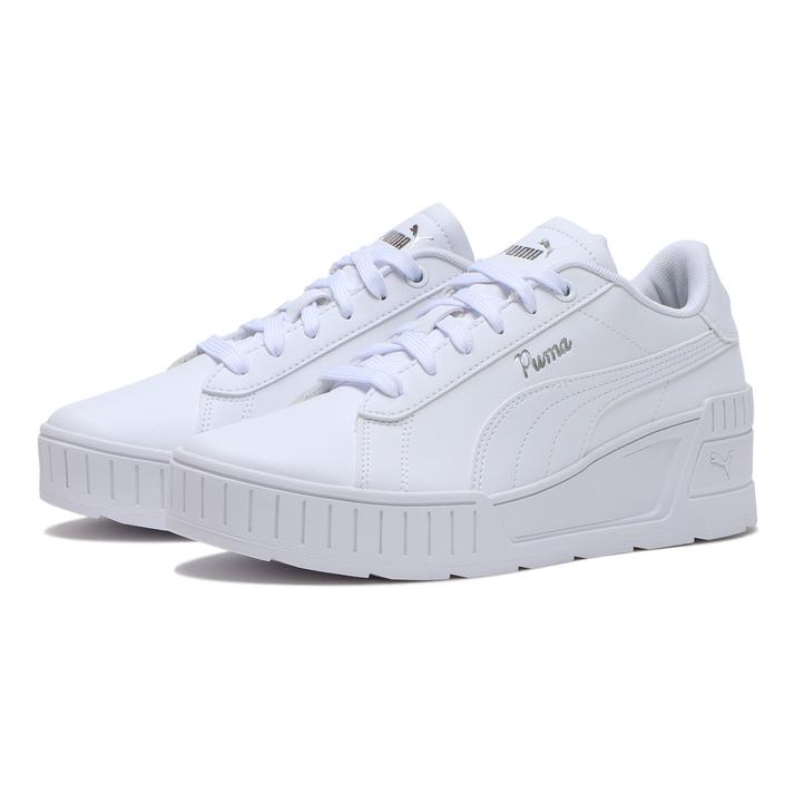 レディース 【PUMA】 プーマ KARMEN WEDGE CG カルメン ウェッジCG 396242 ABC-MART限定 *01WHT