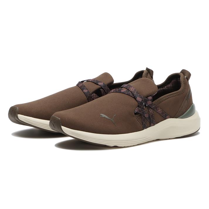 レディース 【PUMA】 プーマ W PROWL BALLET V2 CHECKER プラウル バレー V2 チェッカー 379829 ABC-MART限定 *01CHOCOLATE 1