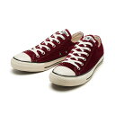 【CONVERSE】 コンバース AS US CORDUROY OX オールスター US コーデュロイ OX 31307720 MAROON