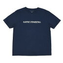 【VANS】 ヴァンズ M CLUB FISHING GFX SS TEE ショートスリーブ VN000BZ4LKZ DRESS BLUES